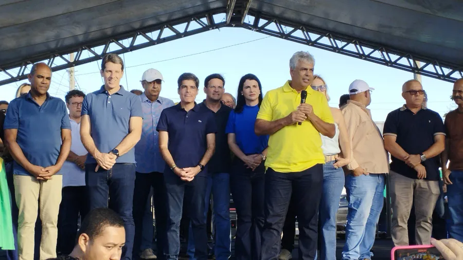 Prefeitura entrega Complexo da Educação e pavimentação de 9 ruas em Posto da Mata Prefeitura entrega Complexo da Educação e pavimentação de 9 ruas em Posto da Mata