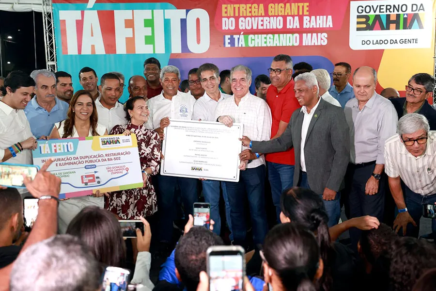 Duplicação da BA-502 amplia mobilidade e impulsiona desenvolvimento entre Feira de Santana e São Gonçalo dos Campos Duplicação da BA-502 amplia mobilidade e impulsiona desenvolvimento entre Feira de Santana e São Gonçalo dos Campos