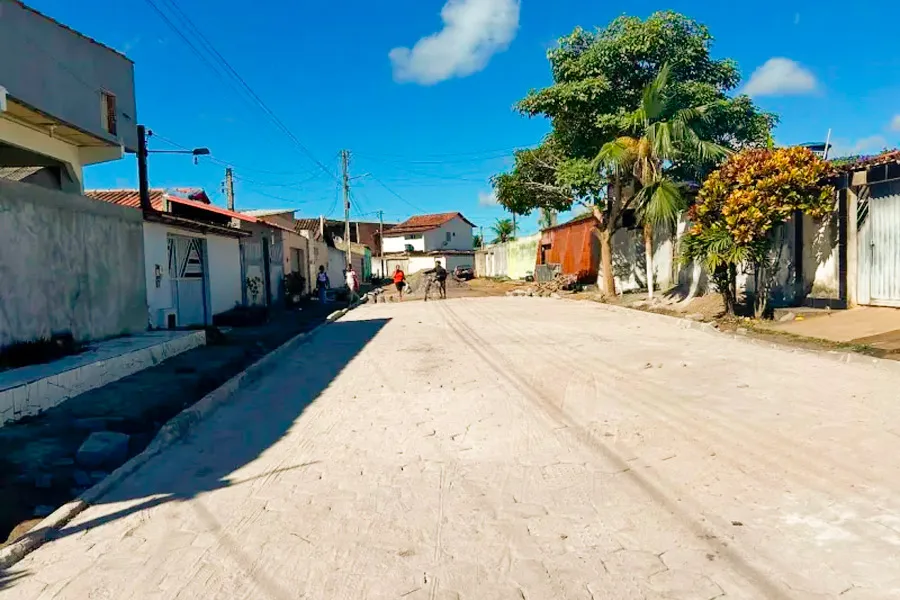 Pavimentação avança no bairro Primavera e melhora mobilidade em Posto da Mata