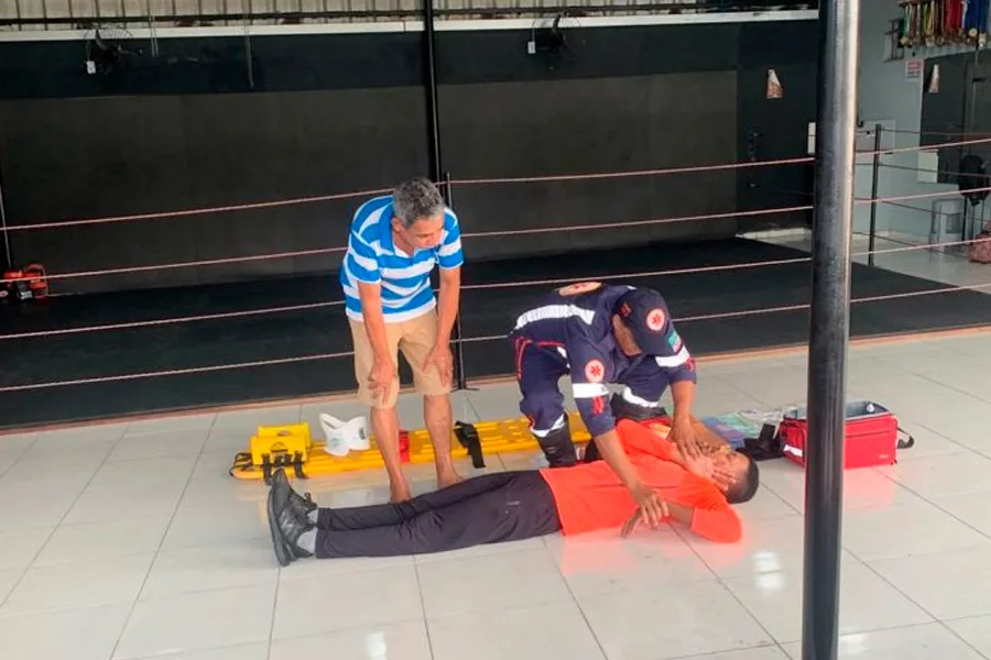 VISAT promove ação integrada de saúde do trabalhador com serviços gratuitos e treinamento em primeiros socorros