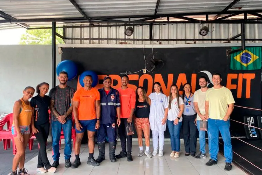 VISAT promove ação integrada de saúde do trabalhador com serviços gratuitos e treinamento em primeiros socorros