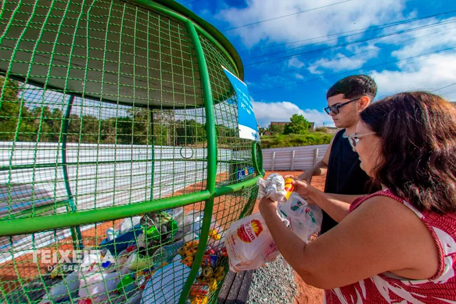 Ecoponto em Teixeira de Freitas: local de descarte e oportunidade de geração de renda Ecoponto em Teixeira de Freitas: local de descarte e oportunidade de geração de renda
