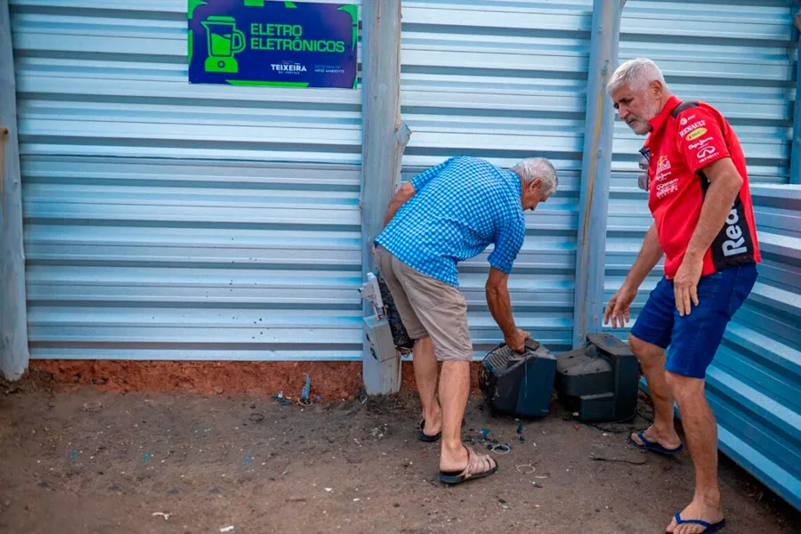 Ecoponto em Teixeira de Freitas: local de descarte e oportunidade de geração de renda
