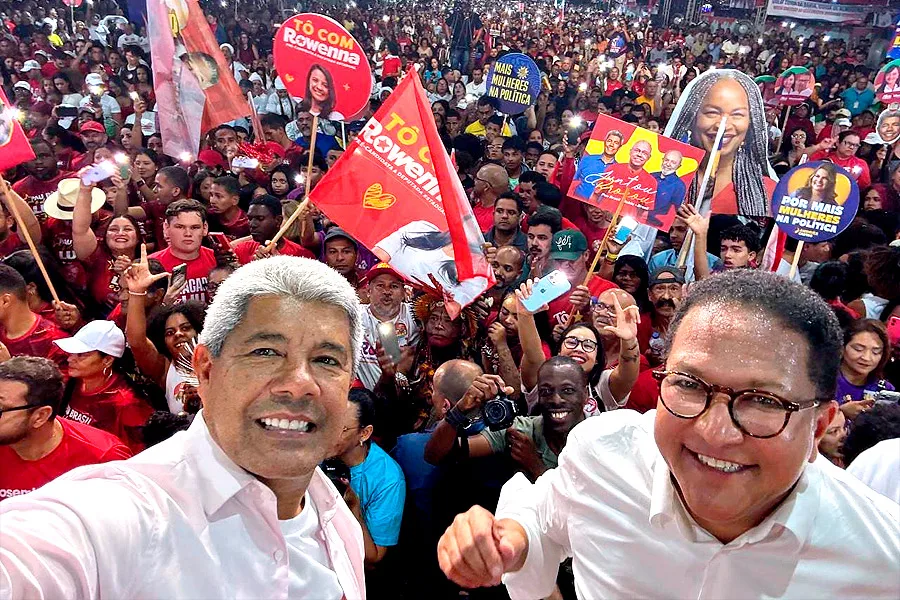 Arena lotada: Jerônimo Rodrigues reúne 15 mil pessoas em Itabuna e fortalece mobilização no sul da Bahia 