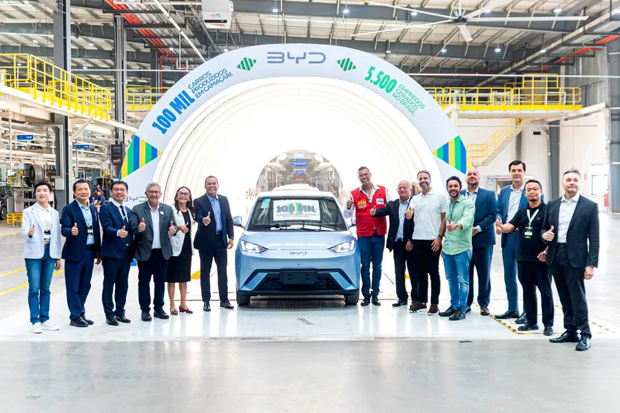 Caetano celebra produção recorde da BYD e destaca novo momento de desenvolvimento de Camaçari