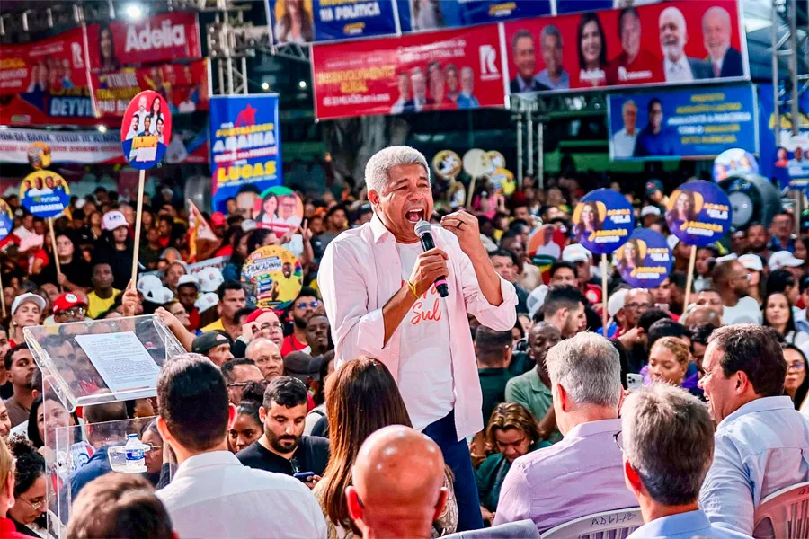 Jerônimo rebate prefeito aliado de ACM Neto e aponta R$ 1,2 bilhão em investimentos estaduais em Ilhéus