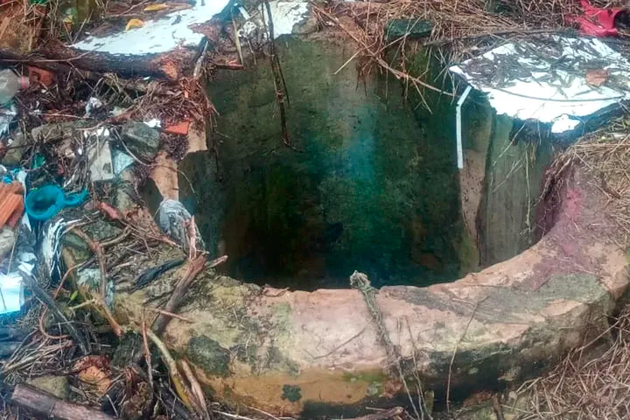 Fatalidade: menino morre ao cair dentro de cisterna de 25 metros em Posto da Mata Fatalidade: menino morre ao cair dentro de cisterna de 25 metros em Posto da Mata