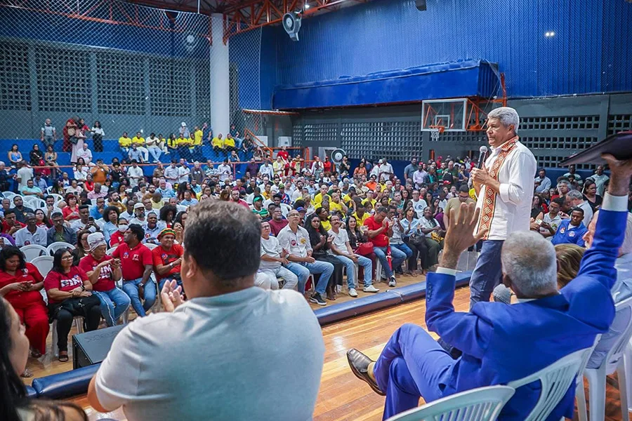 Governador Jerônimo Rodrigues demonstra força e reúne lideranças de Salvador Governador Jerônimo Rodrigues demonstra força e reúne lideranças de Salvador