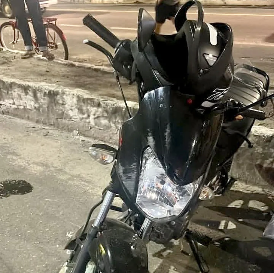 Motociclista bate da traseira de veículo, não resiste aos ferimentos e falece no local