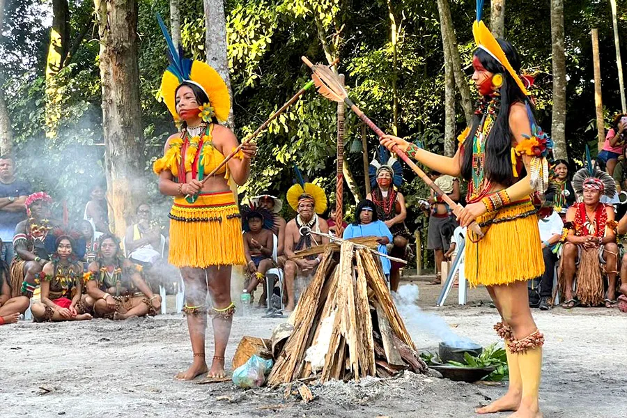 Com apoio da Suzano, indígenas do território Tupinikim e Guarani do Espírito Santo participam de intercâmbio cultural na Bahia