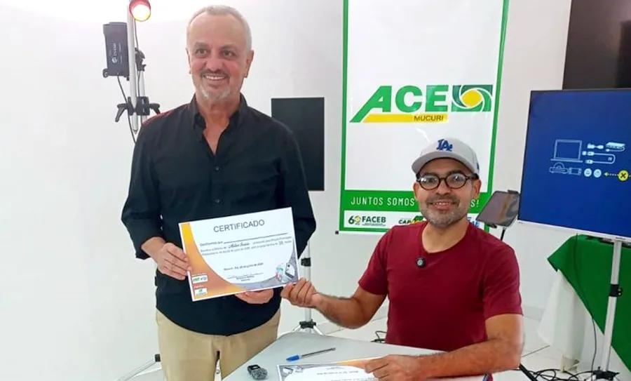 Oficina de mídias sociais fortalece empreendedorismo e amplia oportunidades de qualificação em Mucuri