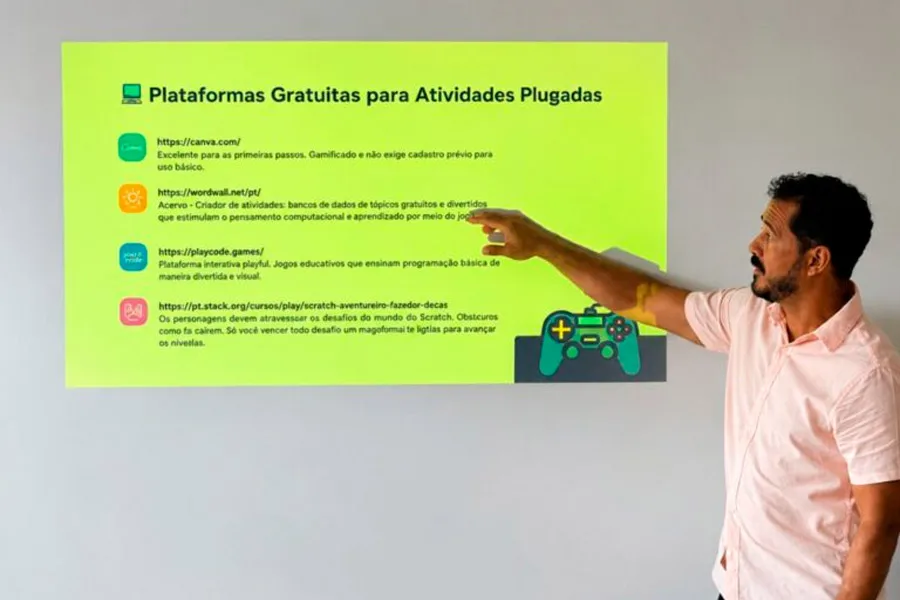 Educação Digital e Midiática fortalece práticas pedagógicas na Rede Municipal