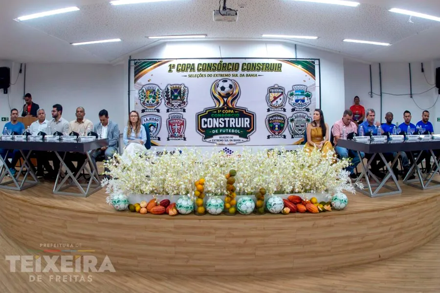 Extremo Sul da Bahia se reúne para lançar 1ª Copa Consórcio Construir de Futebol