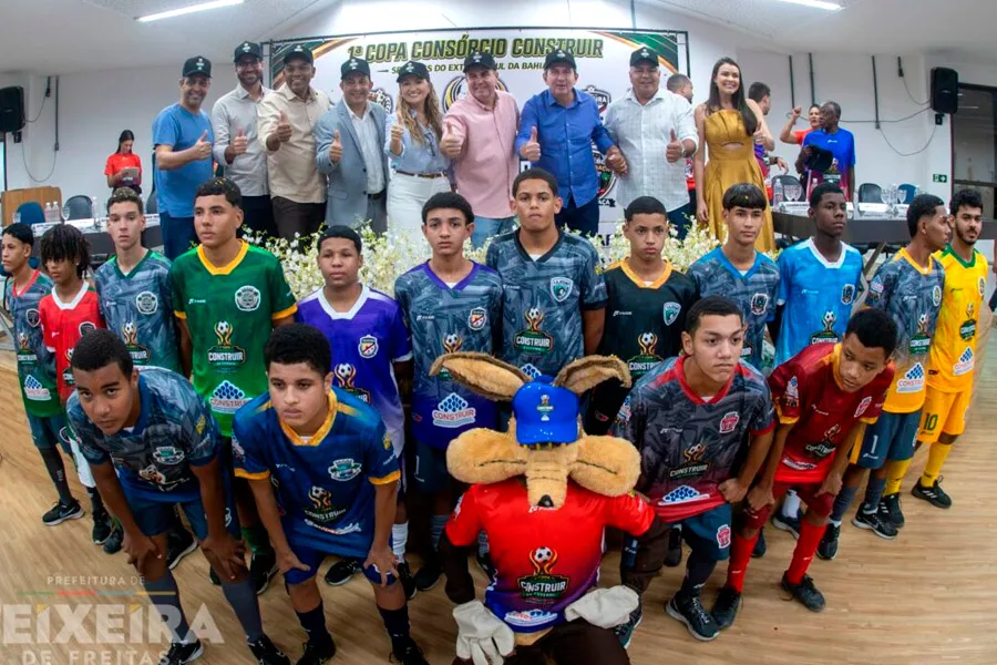Extremo Sul da Bahia se reúne para lançar 1ª Copa Consórcio Construir de Futebol