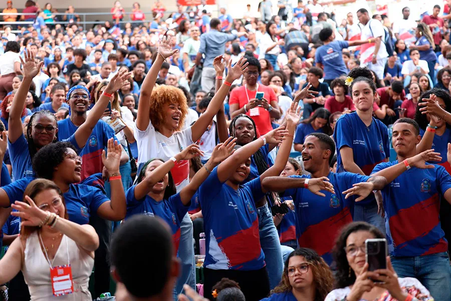 Rede estadual reúne estudantes em aulão preparatório para o Enem 2026 Rede estadual reúne estudantes em aulão preparatório para o Enem 2026