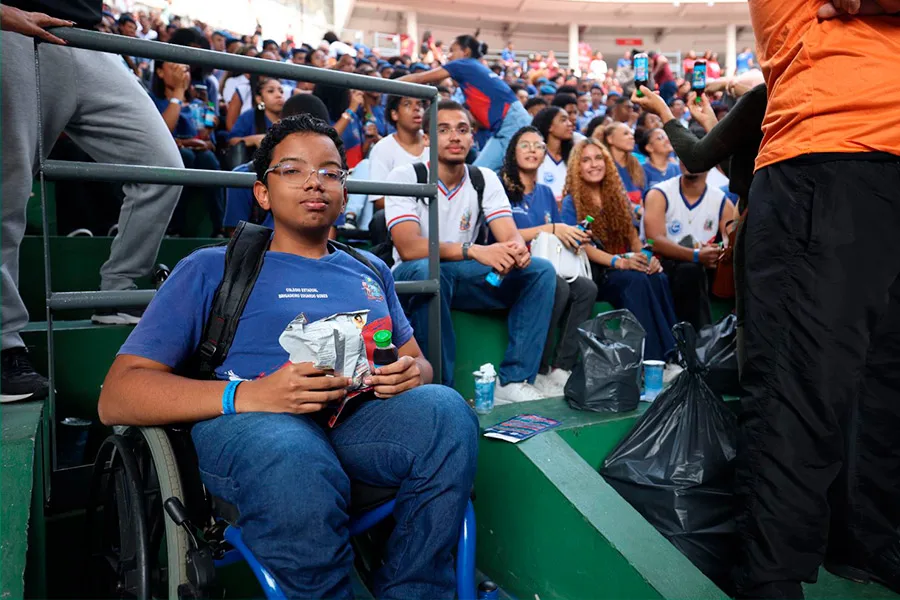 Rede estadual reúne estudantes em aulão preparatório para o Enem 2026 Rede estadual reúne estudantes em aulão preparatório para o Enem 2026
