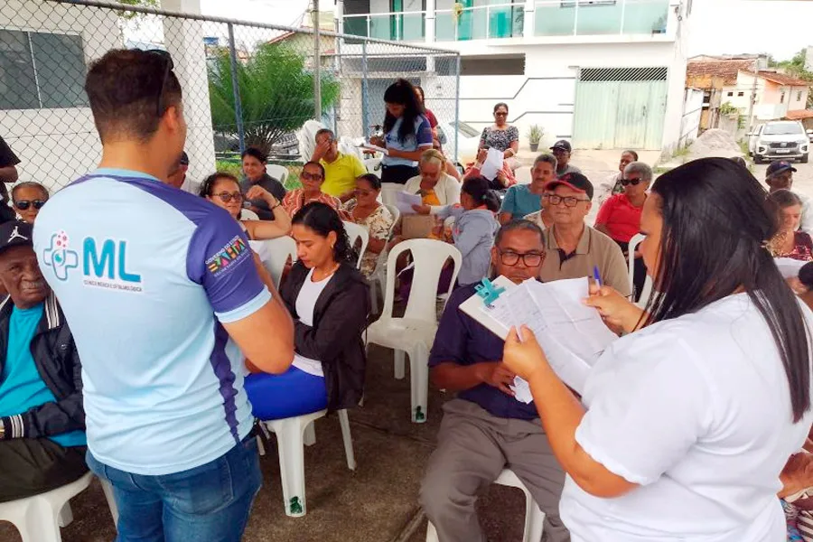 Mutirão de glaucoma amplia atendimento oftalmológico para moradores de Itabatã Mutirão de glaucoma amplia atendimento oftalmológico para moradores de Itabatã