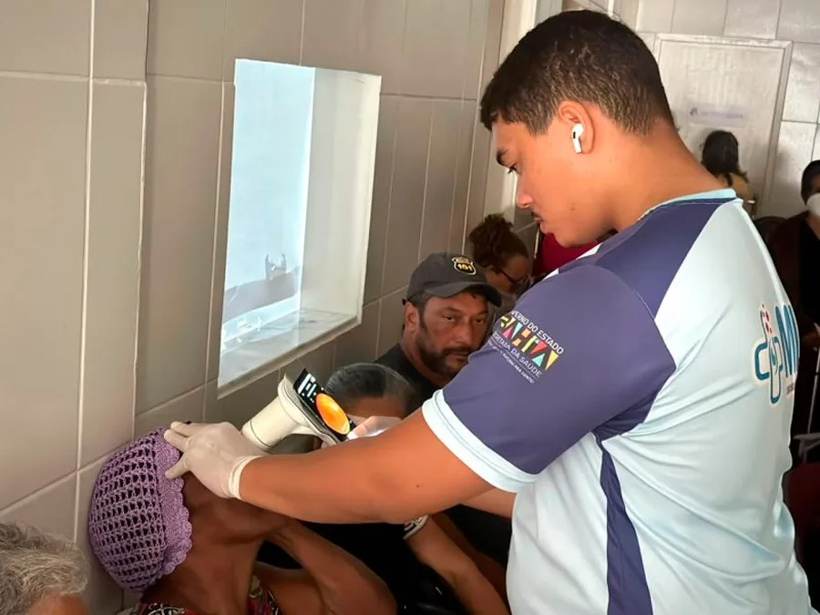 Prefeitura de Mucuri garante consultas, colírios e retorno agendado para pacientes em mutirão de glaucoma