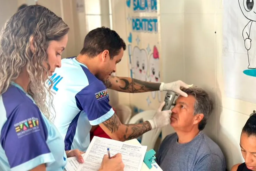 Prefeitura de Mucuri garante consultas, colírios e retorno agendado para pacientes em mutirão de glaucoma