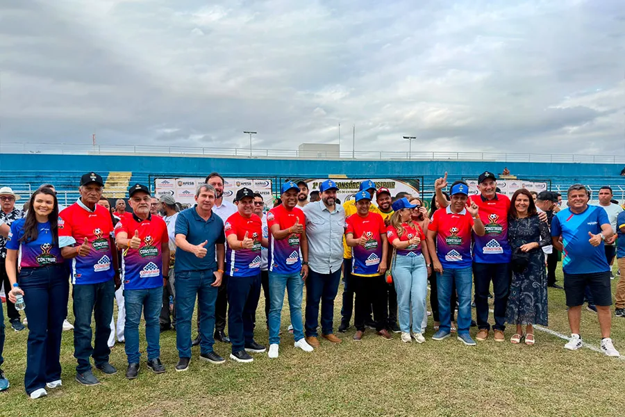 Seleção teixeirense estreia na Copa Consórcio Construir diante de grande público no Tomatão