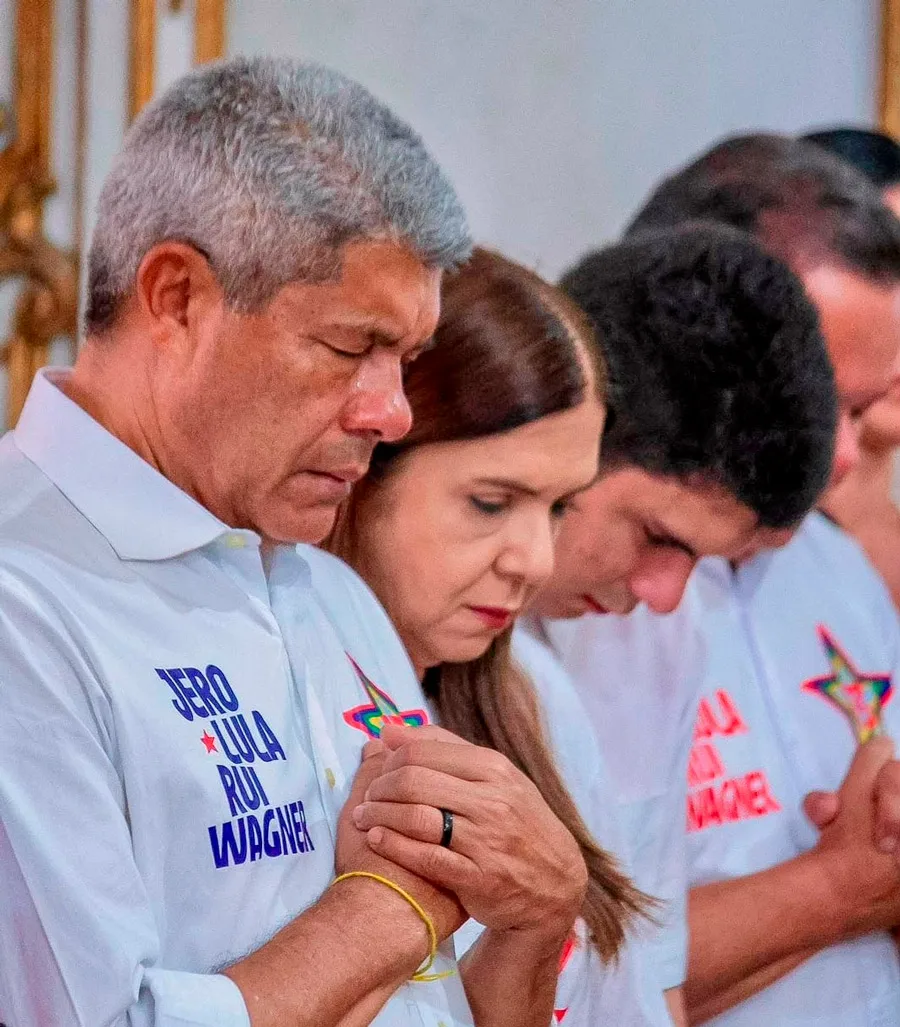 Jerônimo inicia campanha sob as bênçãos do Senhor do Bonfim