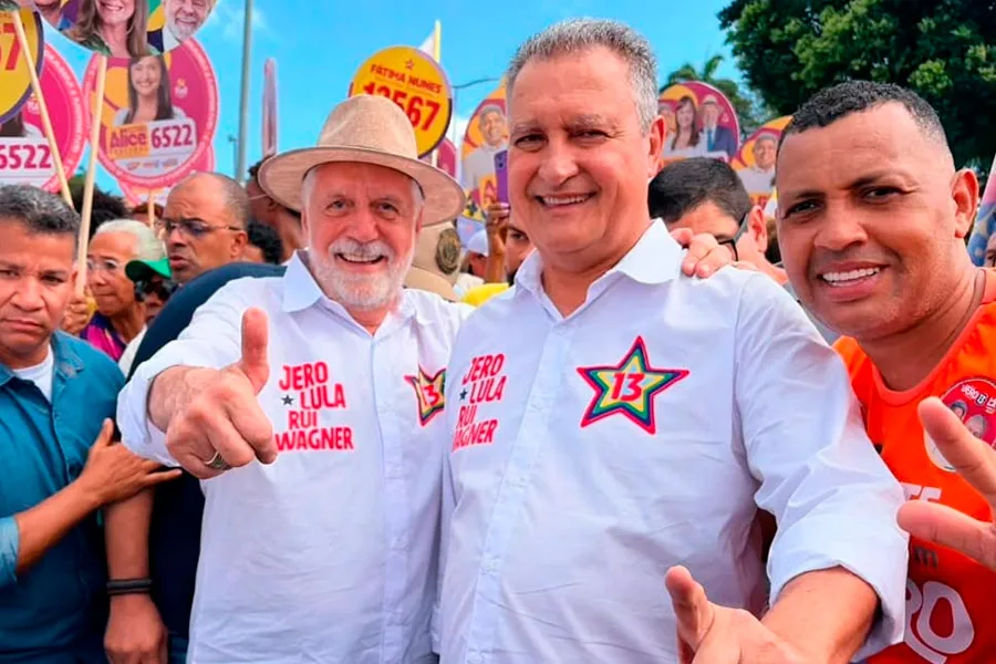 Rui inicia campanha na Colina Sagrada junto com o time de Lula: “humildade e trabalho pra vencer” Rui inicia campanha na Colina Sagrada junto com o time de Lula: “humildade e trabalho pra vencer”
