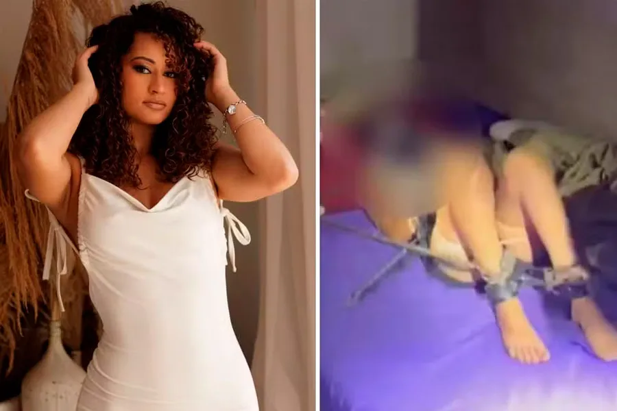 Jovem é encontrada amordaçada e acorrentada após ser sequestrada pelo ex, diz polícia