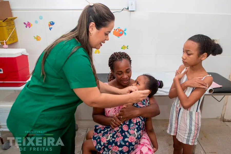 Dia D de Multivacinação atende mais de 1,3 mil pessoas em Teixeira de Freitas