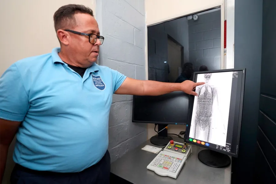 Tecnologia de inspeção amplia segurança nas unidades prisionais da Bahia Tecnologia de inspeção amplia segurança nas unidades prisionais da Bahia