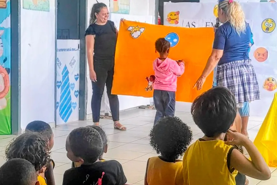 VISAT amplia projeto de valorização da vida com ações para adultos e crianças VISAT amplia projeto de valorização da vida com ações para adultos e crianças