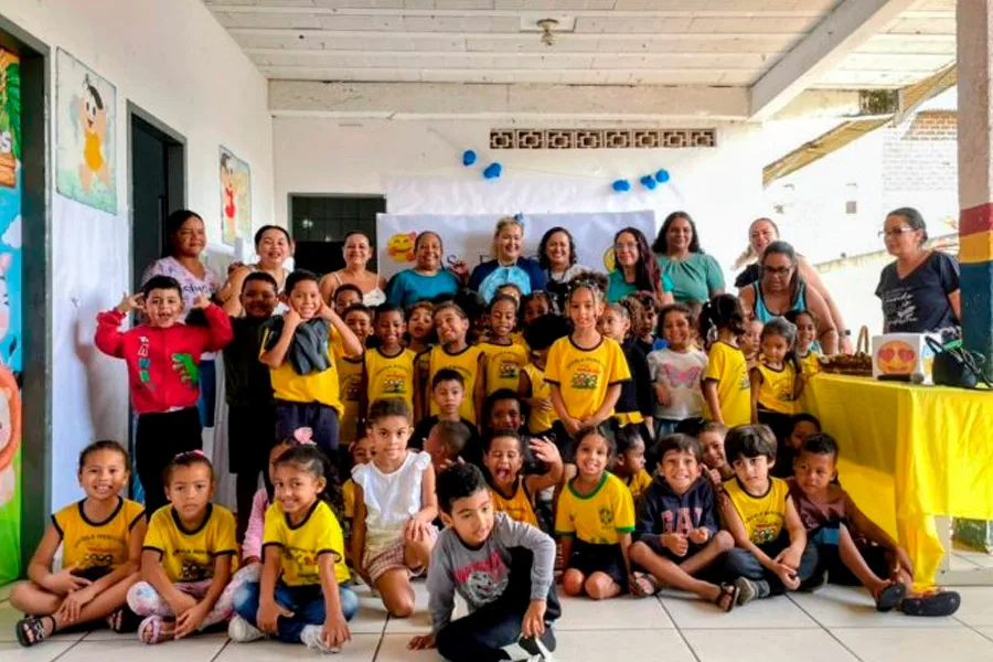 VISAT amplia projeto de valorização da vida com ações para adultos e crianças VISAT amplia projeto de valorização da vida com ações para adultos e crianças