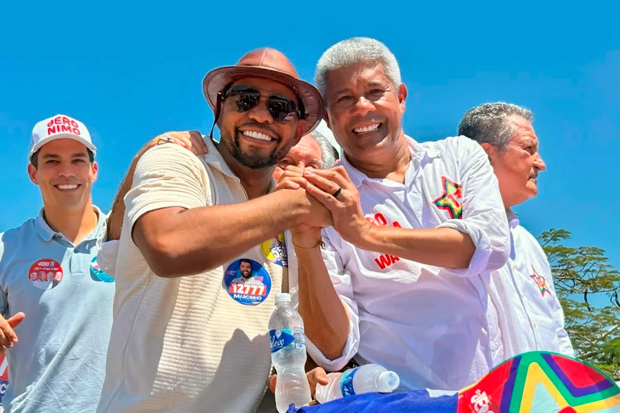 Prefeito de Santaluz reafirma apoio a Jerônimo em carreata e fortalece base do PT no Sisal