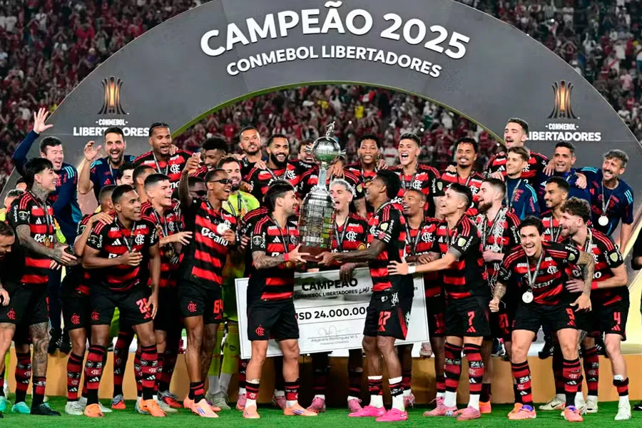 Bola de Ouro 2026: Flamengo é indicado a melhor clube do ano
