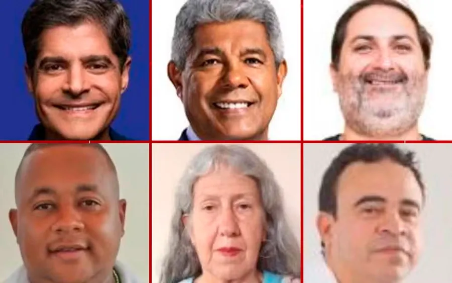 Veja como foi o dia dos candidatos ao governo da Bahia neste sábado