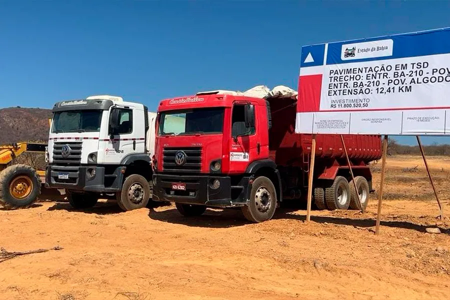 Pavimentação qualifica acesso entre comunidades em Sobradinho e Ibicaraí