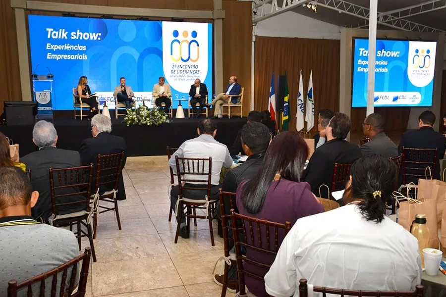  FCDL Bahia, CDL Salvador e CDLs da Bahia, com o patrocínio do Sebrae-BA, realizam a 4ª edição do Encontro de Lideranças Empresariais do Estado da Bahia