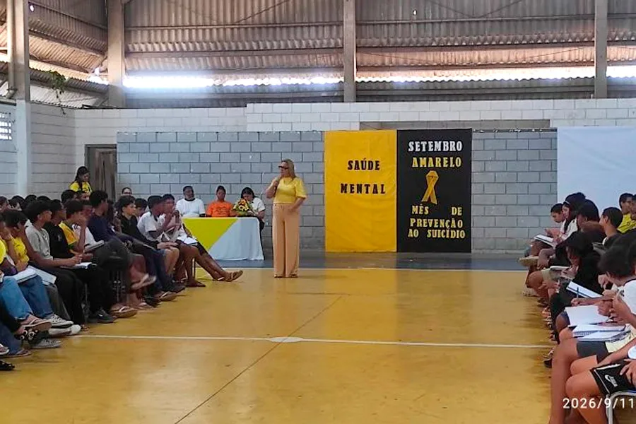 Escolas municipais de Mucuri realizam atividades alusivas ao Setembro Amarelo com apoio da Secretaria de Saúde Escolas municipais de Mucuri realizam atividades alusivas ao Setembro Amarelo com apoio da Secretaria de Saúde