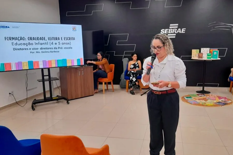 Formação fortalece o olhar dos gestores sobre oralidade, leitura e escrita na Pré-Escola