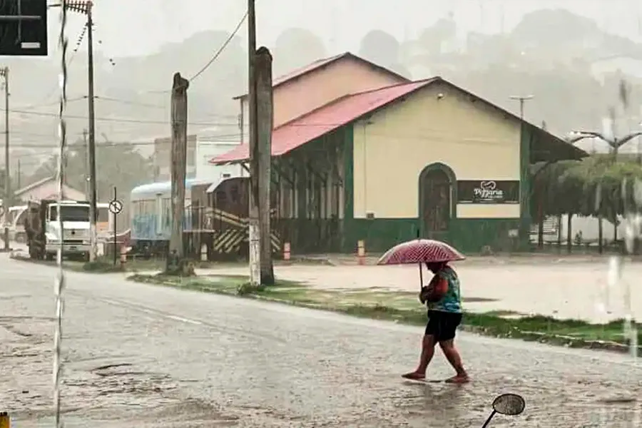 Chuvas avançam pelo Norte e Nordeste do país nesta quinta-feira