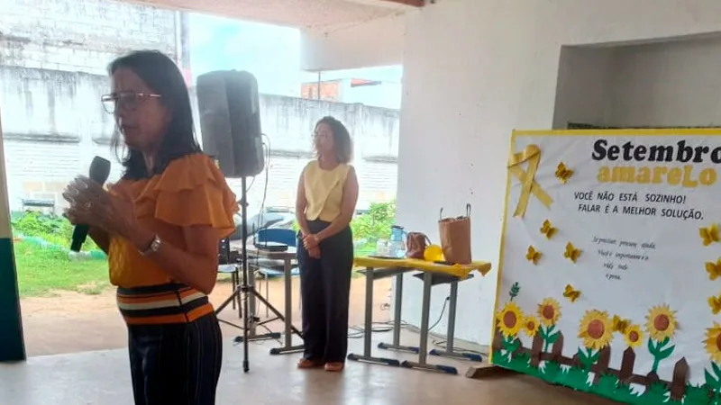 Secretaria de Educação reforça importância da saúde mental durante a campanha Setembro Amarelo Secretaria de Educação reforça importância da saúde mental durante a campanha Setembro Amarelo