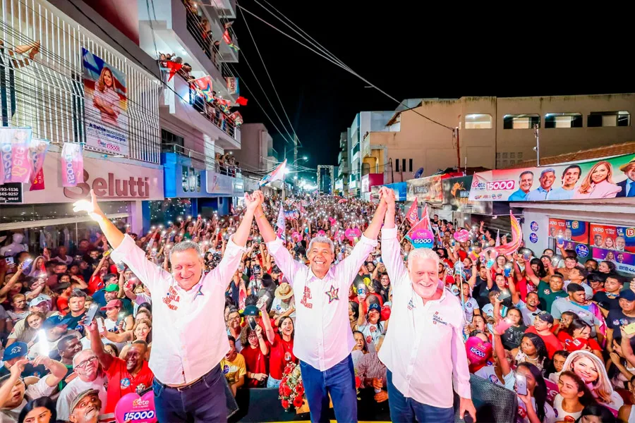 Wagner confia em vitória de Jerônimo no 1º turno e projeta dobradinha com Rui para o Senado