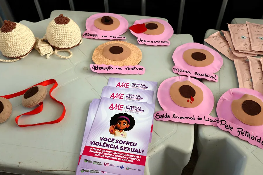 Estado da Bahia reforça prevenção ao câncer de mama com 40 mil mamografias em Salvador Estado da Bahia reforça prevenção ao câncer de mama com 40 mil mamografias em Salvador