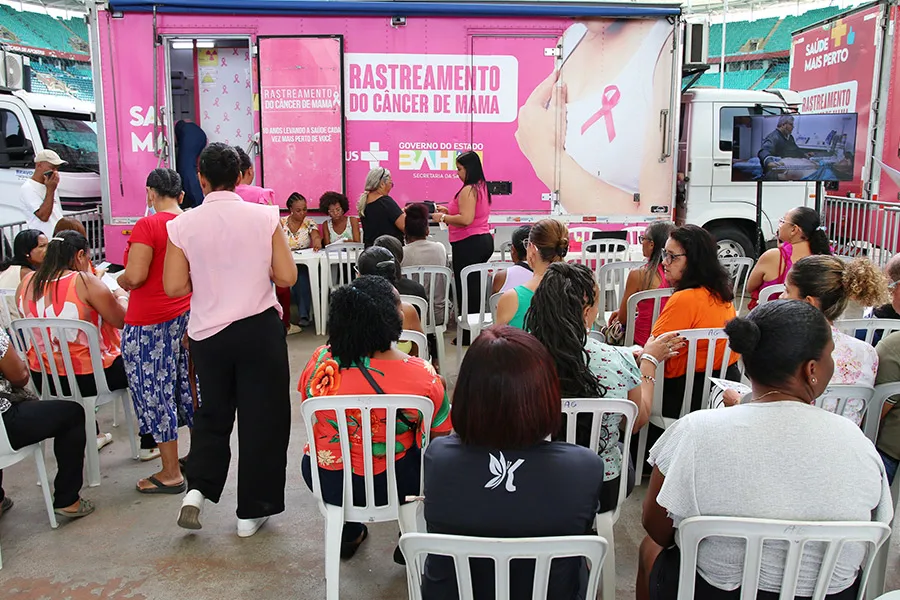 Outubro Rosa: Sesab mantém agendamentos para mamografias e consultas em Salvador
