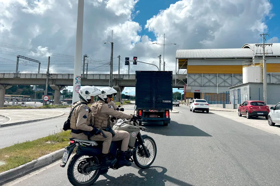 Forças Estaduais garantem segurança para população baiana no 1° turno das Eleições 2026