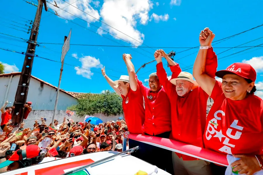 Jerônimo reforça campanha de Lula e Cadu em Natal Jerônimo reforça campanha de Lula e Cadu em Natal