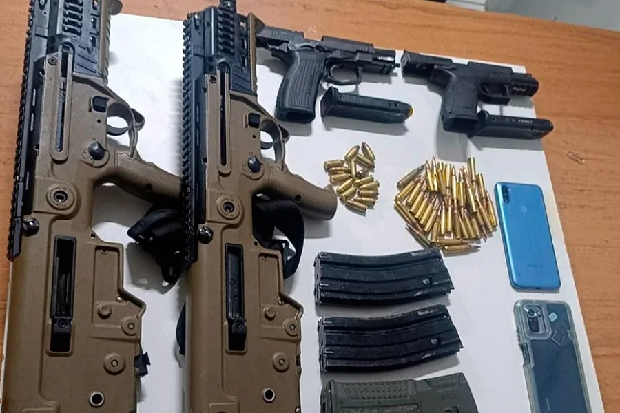 Ação integrada em Porto Seguro termina com quatro mortos e apreensão de fuzis, pistolas e munições