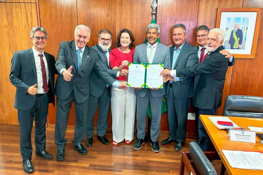 Em agenda com Jerônimo Rodrigues, Governo Federal formaliza destinação de R$ 3 bilhões para a Ponte Salvador–Itaparica