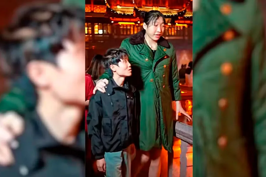 Influencer de 2,18m, famosa por impressionante diferença de altura com o marido, morre aos 26 anos