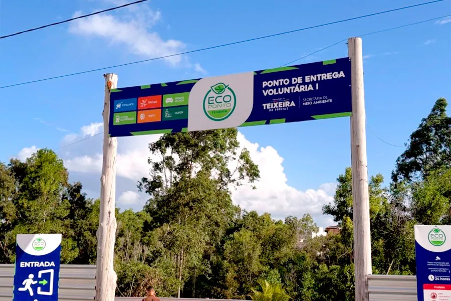 Prefeitura publica portaria que regulamenta o uso dos EcoPontos em Teixeira de Freitas