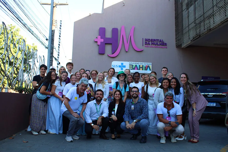 Hospital da Mulher recebe estudantes de universidades americanas em visita acadêmica a Salvador Hospital da Mulher recebe estudantes de universidades americanas em visita acadêmica a Salvador
